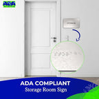 ADASigns Storage Room Sign 7”x4” - Image 6
