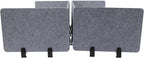 ReFocus Raw Clamp-On Acoustic Desk Divider Mounted Privacy Panel Set – Reduce - Image 8