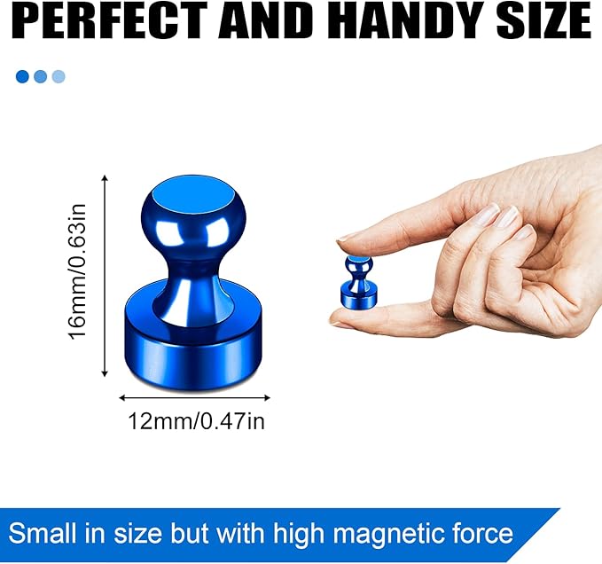 LOVIMAG Fridge Magnets 20Pcs Refrigerator Whiteboard Small Strong Magnet - Image 3