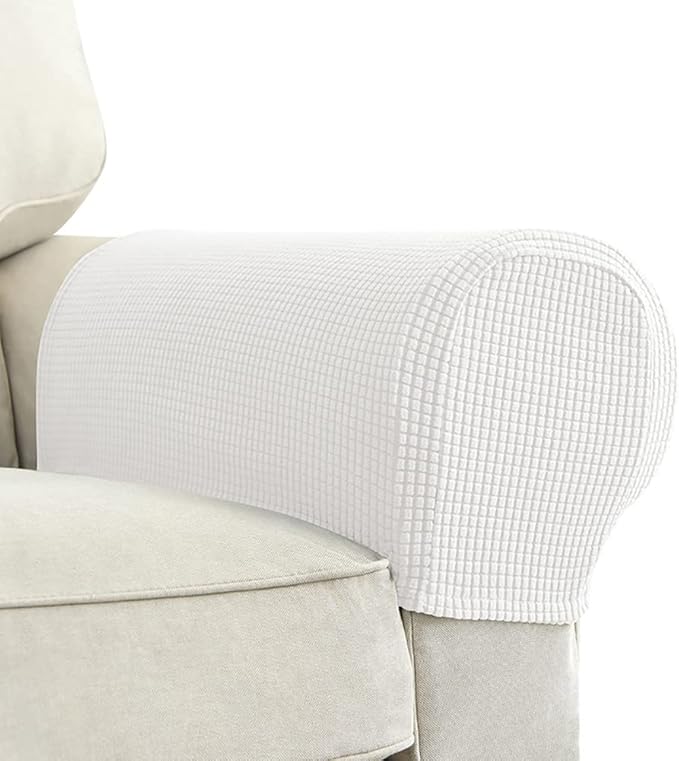 Chaexii Premium Polyester Sofa Arm Cover, Scratch Resistant Protector Covers by Chaexii
