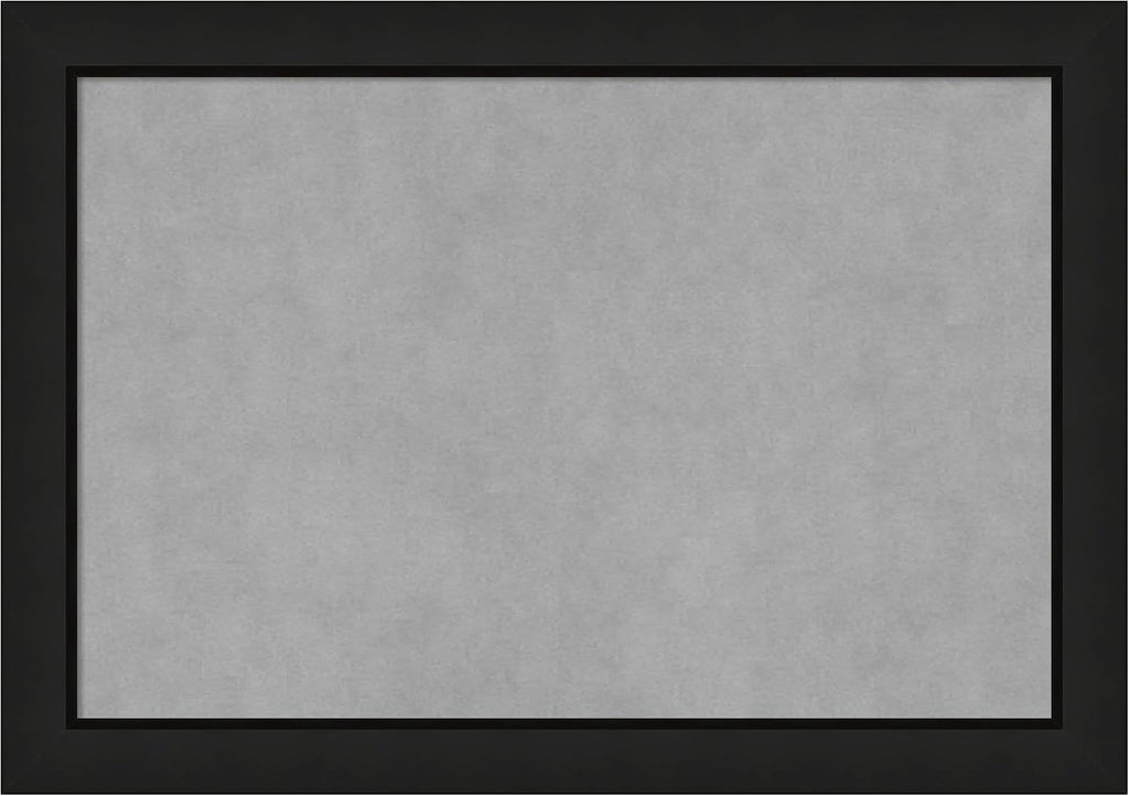 Amanti Art Black Framed Magnetic Board 19x27 Medium Vision Board