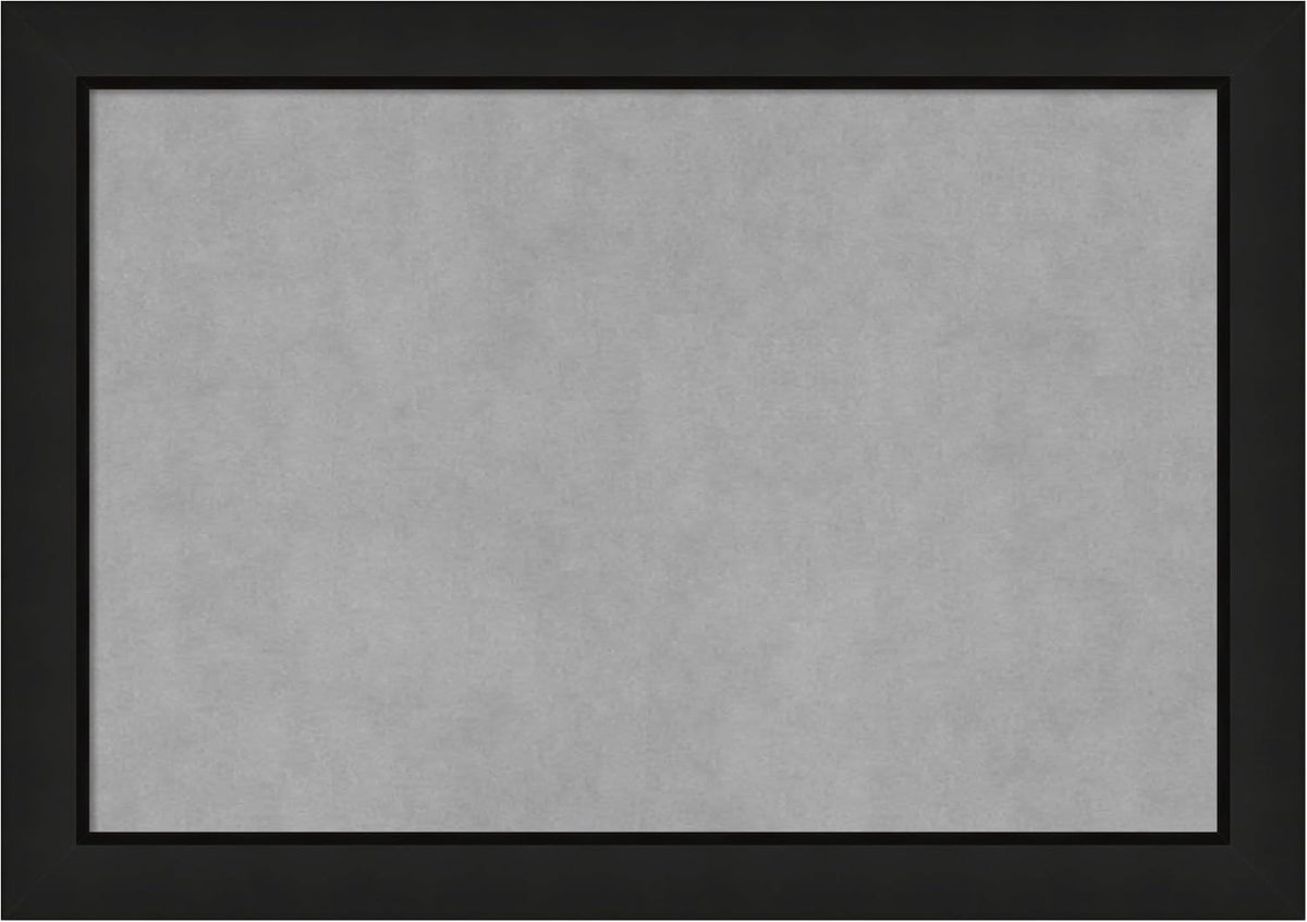 Amanti Art Black Framed Magnetic Board 19x27 Medium Vision Board