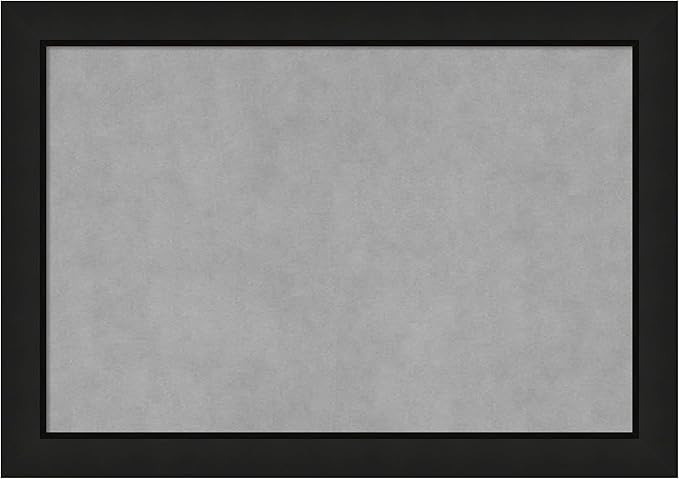 Amanti Art Black Framed Magnetic Board 19x27 Medium Vision Board by AmantiArt