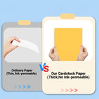 Cardstock 8.5 x 11, Thick Printer Paper 75 lb/200 gsm, 40 Sheets Card Stock - Image 4