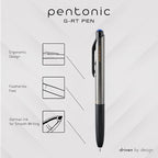 Pentonic GR-T Retractable Gel Pens, 0.7 mm Fine Point, Smooth Writing - Image 2