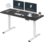 FLEXISPOT E6 3-Stage Dual Motor 60 x 24 Electric Standing Desk Sit Stand Up Desk by FlexiSpot