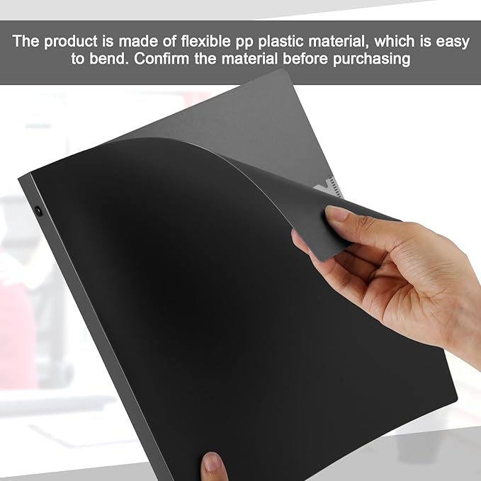 Henoyso 36 Pcs 3 Ring Binder 0.5 Inch Round Fits Letter Size 8.5'' x 11'' Paper - Image 2