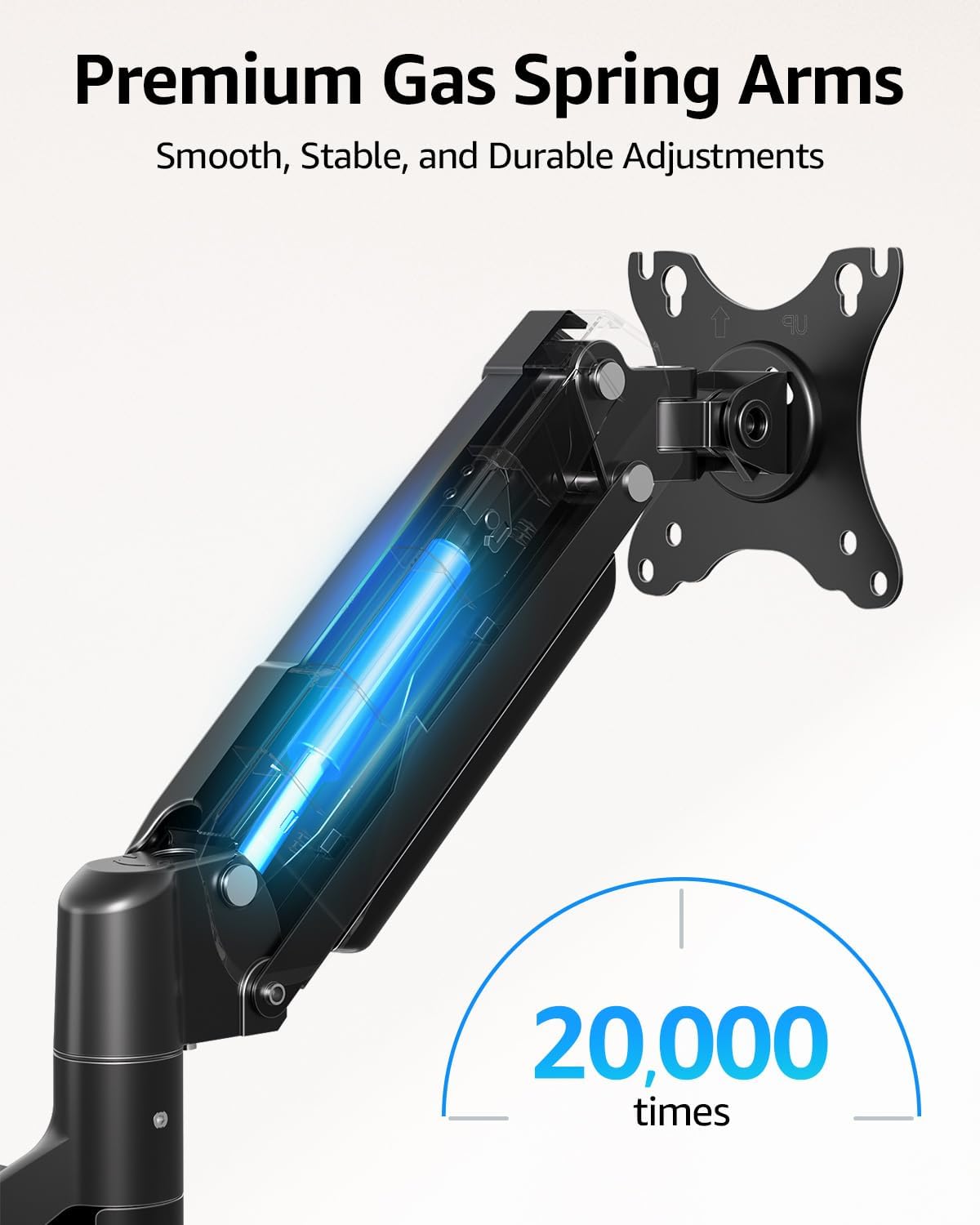mountup dual monitor stand for desk, monitor arms, package contents