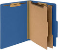 10 Blue Classification Folders by BlueSummitSupplies