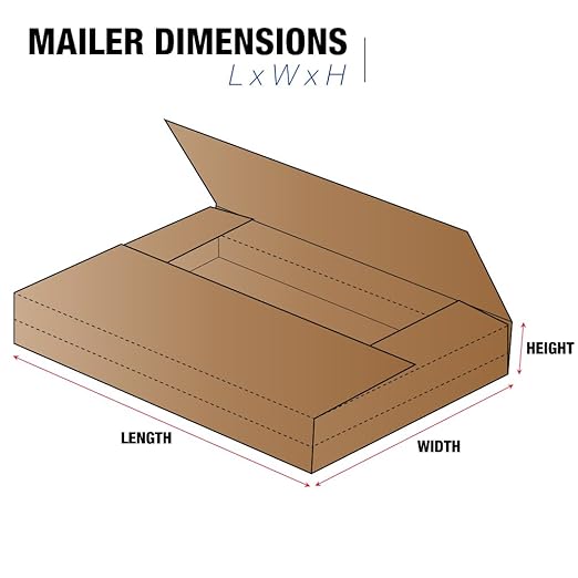 Tape Logic TLM961K Easy-Fold Mailers, 9 5/8" x 6 5/8" x 1 1/4" - Image 2