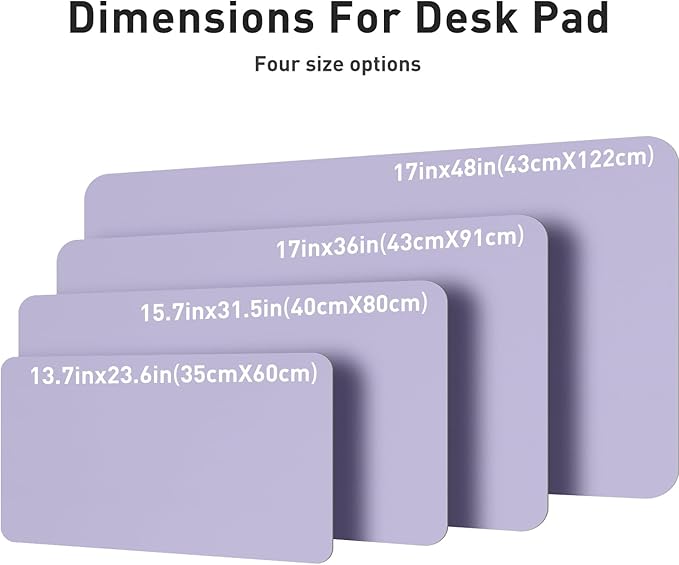 Aothia Leather Desk Pad Protector, Large Mouse Pad, Office Desk Mat, Non-Slip - Image 7