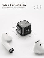 9 Pack Magnetic Cable Clips Cord Holder, Under Desk Cable Management, JOYROOM - Image 7