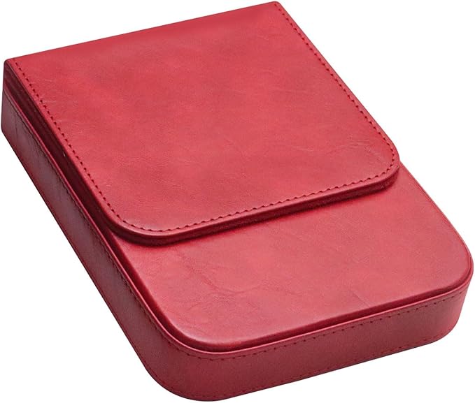 MIVLXLX Leather 6 Fountain Pen/Pencil Tray Case, Magnetic Closure - Image 6