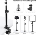 Dazzne 2-Pack Camera Desk Mount Stand - Image 2