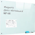 Magnetic Dry Erase Glass WhiteBoard by JYYPWB