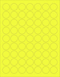 NextDayLabels - 8-1/2 x 11 Neon Color High Light Fluorescent Labels by NextDayLabels