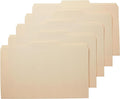 Amazon Basics Sturdy Manila File Folders, 1/3 Tabs in Assorted Positions by AmazonBasics