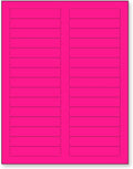 NextDayLabels - 8-1/2 x 11 Neon Color High Light Fluorescent Labels by NextDayLabels