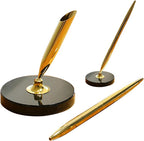 Stone-Style Pen Stand with Zinc Alloy Ballpoint Pen, The best choice - Image 2