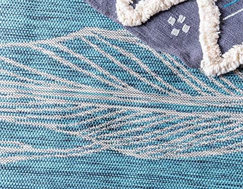 unique loom outdoor botanical collection area rug, view 10
