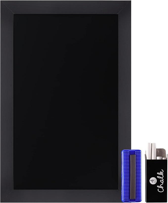 HBCY Creations Rustic Black Magnetic Wall Chalkboard, Small Size 11" x 17" - Image 9