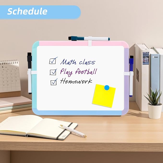 VUSIGN Small White Board Dry Erase, 8.5'' x 11'' Magnetic Dry Erase Board - Image 4