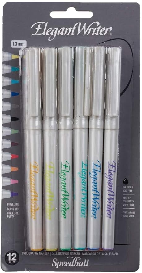 Speedball Art Products Elegant Writer Calligraphy Marker Set by SpeedballArt