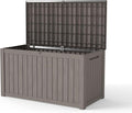 PATIOEASY Outdoor Storage Box 180GAL Waterproof Resin Deck Box, UV-Resistant by Unknown