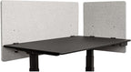 Stand Up Desk Store ReFocus Clamp-on Acoustic Desk Divider Privacy Panel That - Image 3