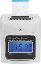 Blisiour Calculating Time Clock, Employees Time Clocks Auto-Align Time Clock by LifeFirstChoice-Blisiour