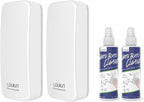 loukin 2 Pack Magnetic Dry Erase Eraser, Glass Board Remover, 3.4 fl oz by LOUKIN