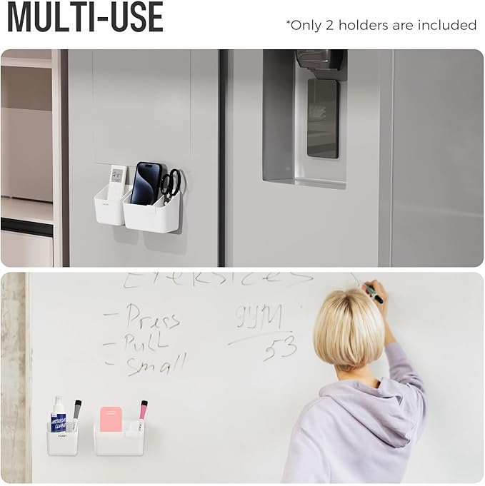 loukin Magnetic & Adhesive Dry Erase Marker Holder - Image 9