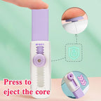 M&G 4+1 Pack Rubber Erasers Sliding Retractable Eraser, Soft Cute Erasers Push - Image 4