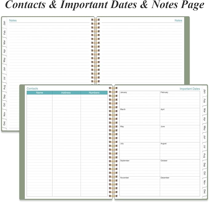 2026 Planner - Weekly Monthly Planner 2026 from January 2026 to December 2026 - Image 6