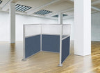 Versare Hush Panel Cubicle Kit | Workstation Partition Walls | Sound Dampening - Image 2