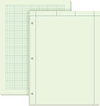 Seajan 2 Pcs Engineering Paper Notebook Engineering Computation Pad 8.5 x 11 by Seajan