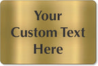 SmartSign Custom Brass Sign - Image 5