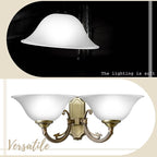 Huquary Lamp Glass Shades for Floor Lamp Elegant Cover Light Fixture Shade - Image 6