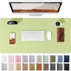 YSAGi Leather Desk Protector, Office Mat, Large Mouse Mat, Non-Slip PU Leather by YSAGi
