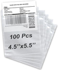 Coopaty 4.5" x 5.5" Packing List Envelope, Shipping Label Pouch by COOPATY