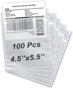 Coopaty 4.5" x 5.5" Packing List Envelope, Shipping Label Pouch by COOPATY