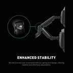 msi mag mt201d - premium heavy duty dual, front angle view