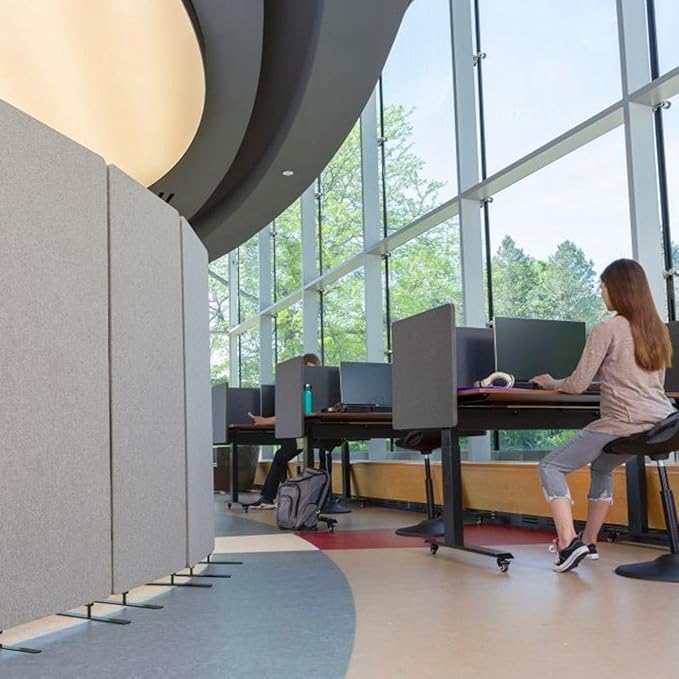 Stand Up Desk Store ReFocus Freestanding Noise Reducing Acoustic Room Wall - Image 3