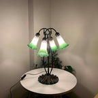 Bieye LS05 Lily Flower Blown Glass Lampshade - Image 7