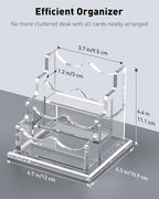 Uniclife Acrylic Business Card Holder - Image 6