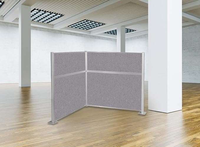 Versare Hush Panel Cubicle Kit | Workstation Partition Walls | Sound Dampening - Image 2