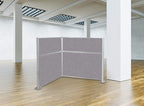 Versare Hush Panel Cubicle Kit | Workstation Partition Walls | Sound Dampening - Image 2