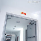 iSYFIX Exit Glow in the Dark Sign Aluminum – 2 Pack 12x4 Inch – Photoluminiscent - Image 7