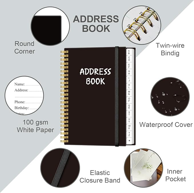 Address Book with Alphabetical Tabs - Image 2