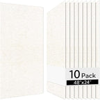 Olanglab Acoustic Wall Panels 10 Pack, 48 x 24 per Acoustic Panels Sound by Olanglab